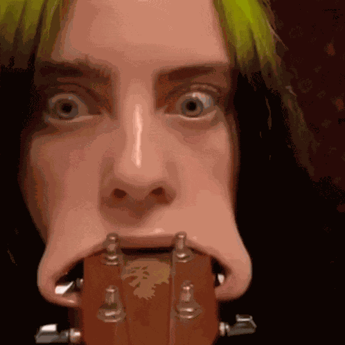Billie Eilish Gutair GIF
