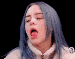 Billie Eilish Tongue Out GIF