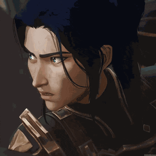 Caitlyn Kiramman Ponytail Arcane Arcane Season 2 GIF