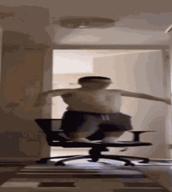Chair Spin Spin Chair GIF