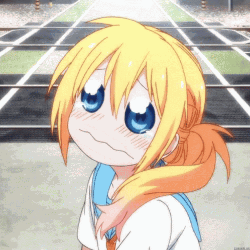 Chitoge Cry GIF