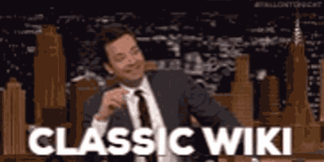 Classic Wiki Jimmy Fallon Laughing GIF