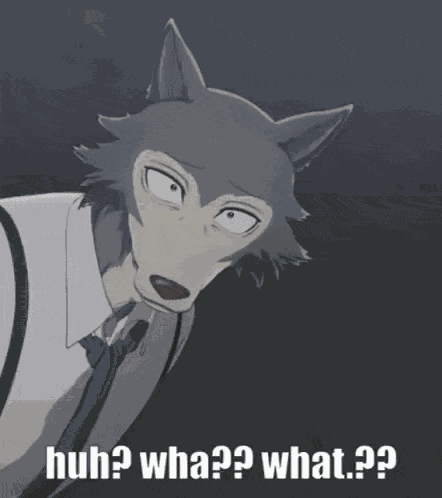 Confused Legoshi Legoshi GIF