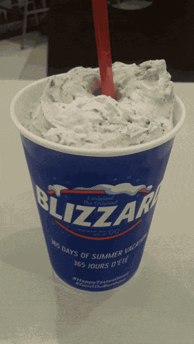 Dairy Queen Royal Reeses Brownie Blizzard GIF