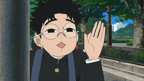 Dan Da Dan Ohayo GIF