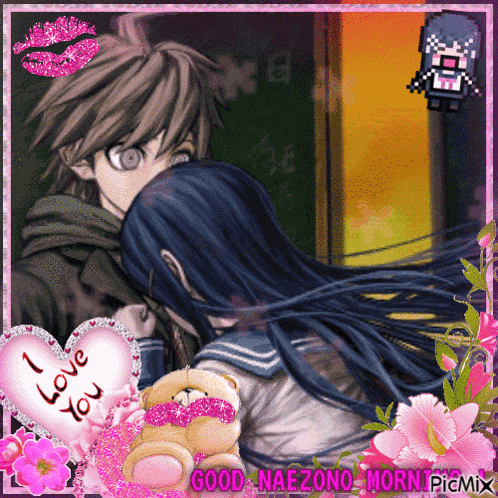 Danganronpa Makoto Naegi GIF