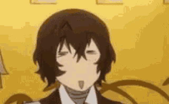 Dazai Wow GIF