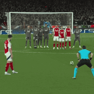 Declan Rice Free Kick GIF