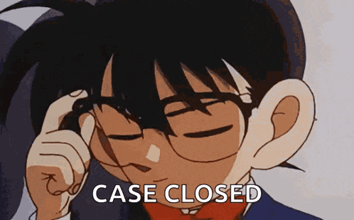 Detective Conan Glasses GIF