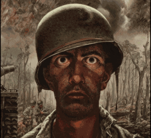 Dwayne Johnson Thousand Yard Stare GIF