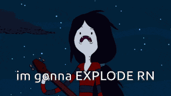 Explode Flustered GIF