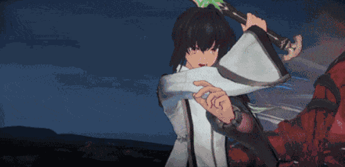 Fate Samurai Remnant Saber GIF