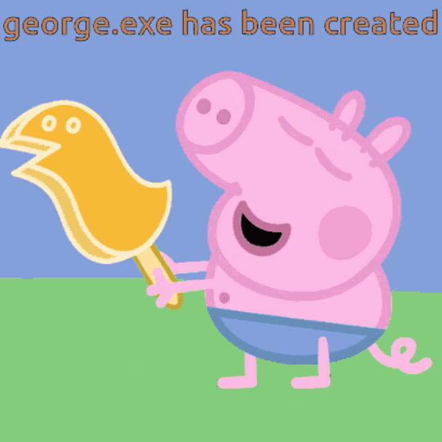 George Has Been Created GIF
