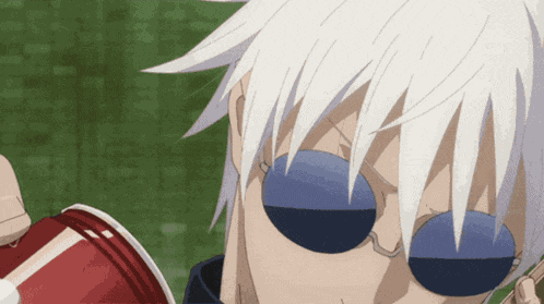 Gojo Huh GIF GIF