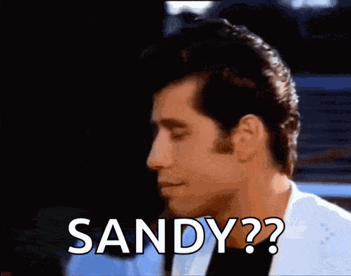 Grease Sandy GIF