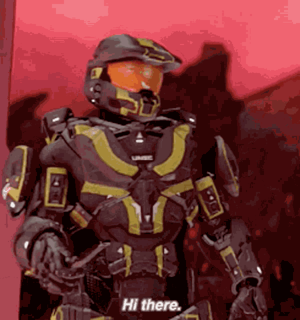 Halo Hi There GIF