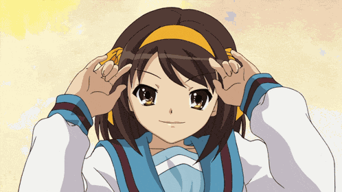 Haruhi Suzumiya GIF