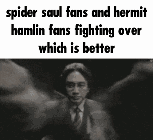 Hermit Hamlin Spider Saul GIF