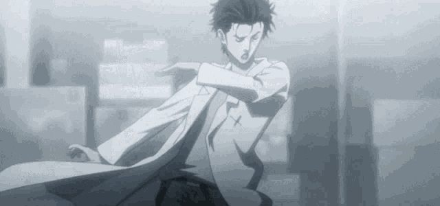 Hououin Kyouma Okabe Rintarou GIF