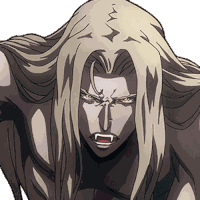 Hurting Alucard Sticker
