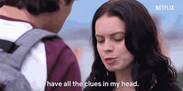 I Have All The Clues In My Head Smart GIF