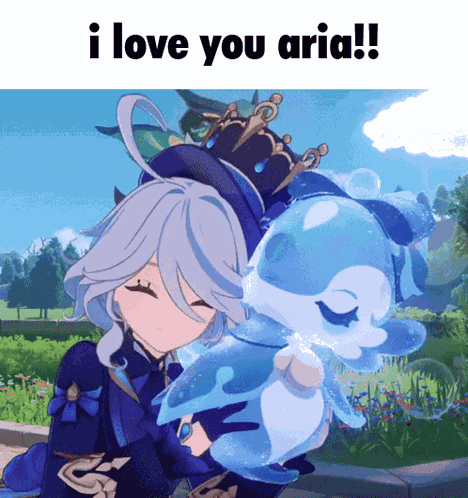 I Love You Aria Furina GIF