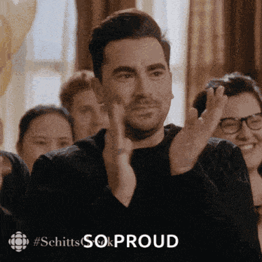 Im Proud Of You Dan Levy GIF