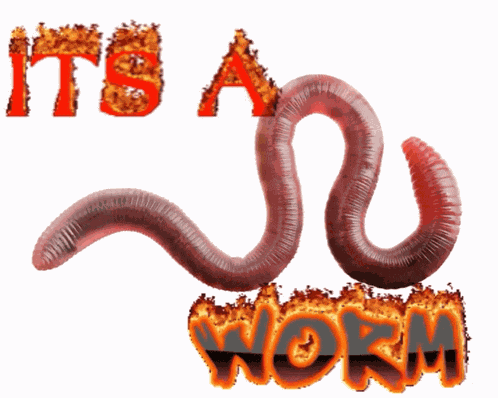 Its A Worm GIF