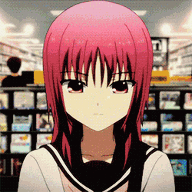Iwasawa Masemi Angel Beats GIF