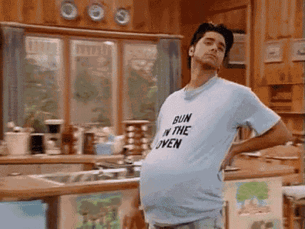 Jesse Is Pregnant - Full House GIF
