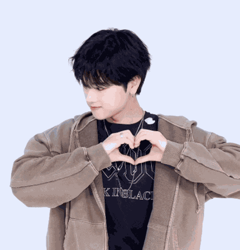 Jungsu Heart Jungsu Wink GIF