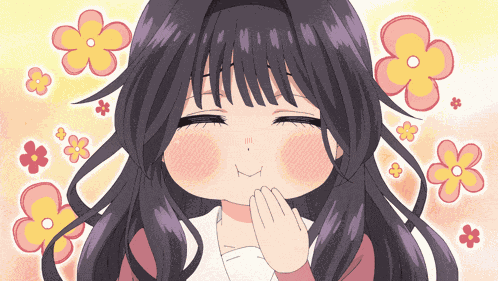 Kaoruko Waguri The Fragrant Flower Blooms With Dignity GIF