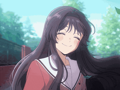 Kaoruko Waguri The Fragrant Flower Blooms With Dignity GIF