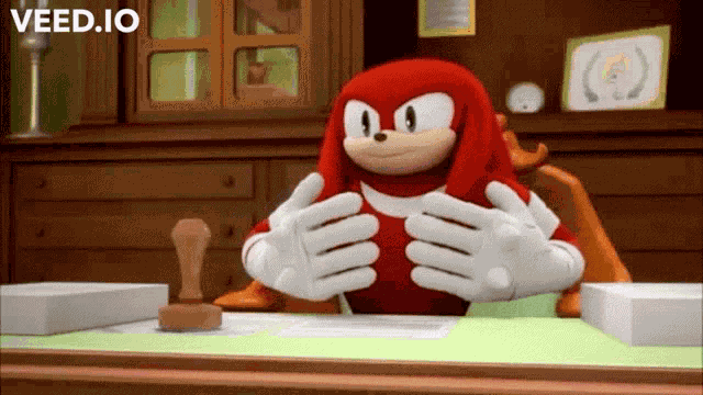 Knuckles Approved GIF