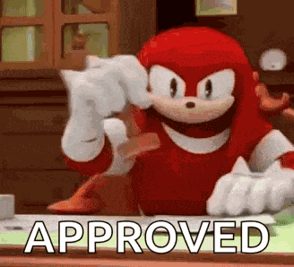 Knuckles Knuckles The Echidna GIF