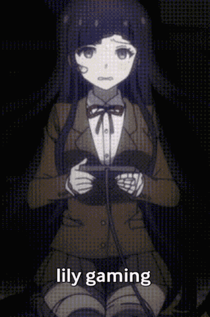 Lily Gaming Mikan GIF