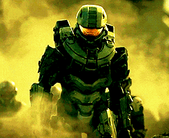Master Chief Walking GIF