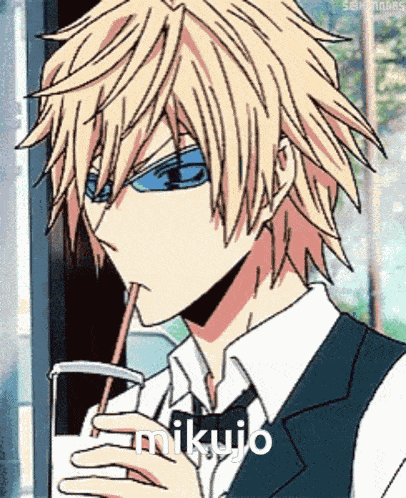 Mikujo Heiwajima Shizuo GIF