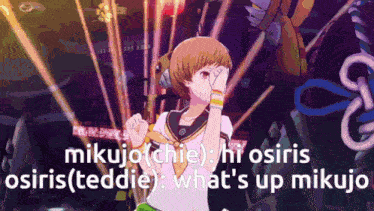 Mikujo Persona 4 GIF