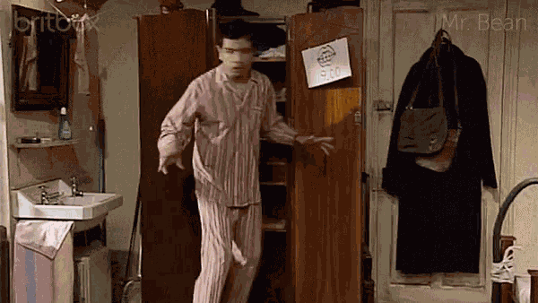 Mr Bean Rowan Atkinson GIF