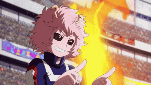 My Hero Academia Mina Ashido GIF
