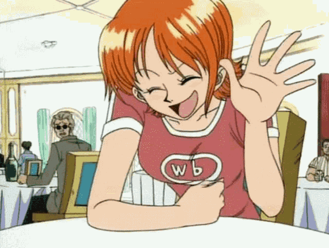 Nami Laughing GIF