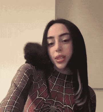 Nicki Nicole Spiderman Nicki Nicole React GIF