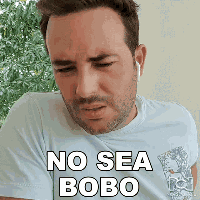 No Sea Bobo Mauricio GIF