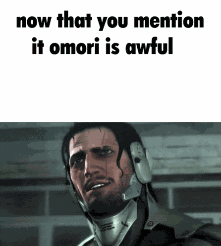 Now That You Mention It Omori Is Awful Metal Gear Rising GIF