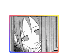 Oh Kawaii Koto Manga Panel Sticker