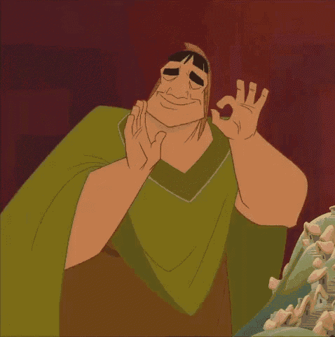 Pacha Just Right GIF