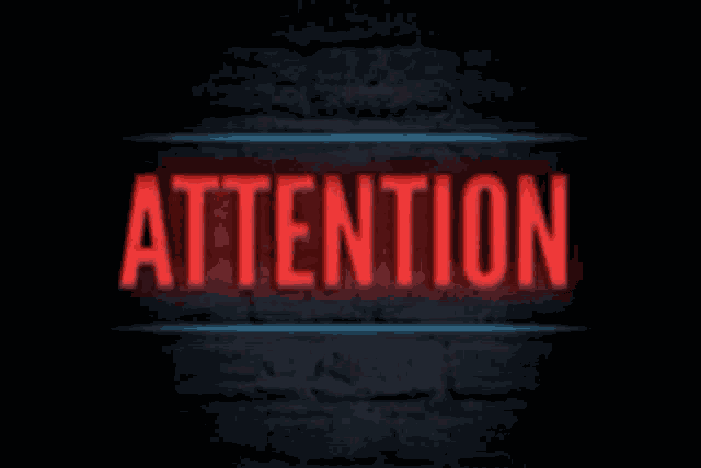 Pay Attention Warning GIF