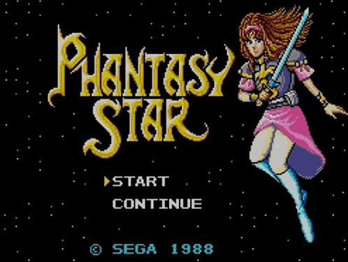 Phantasy Star Alis Landale GIF