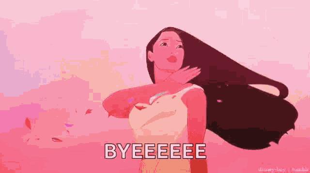 Pocahontas Goodbye GIF